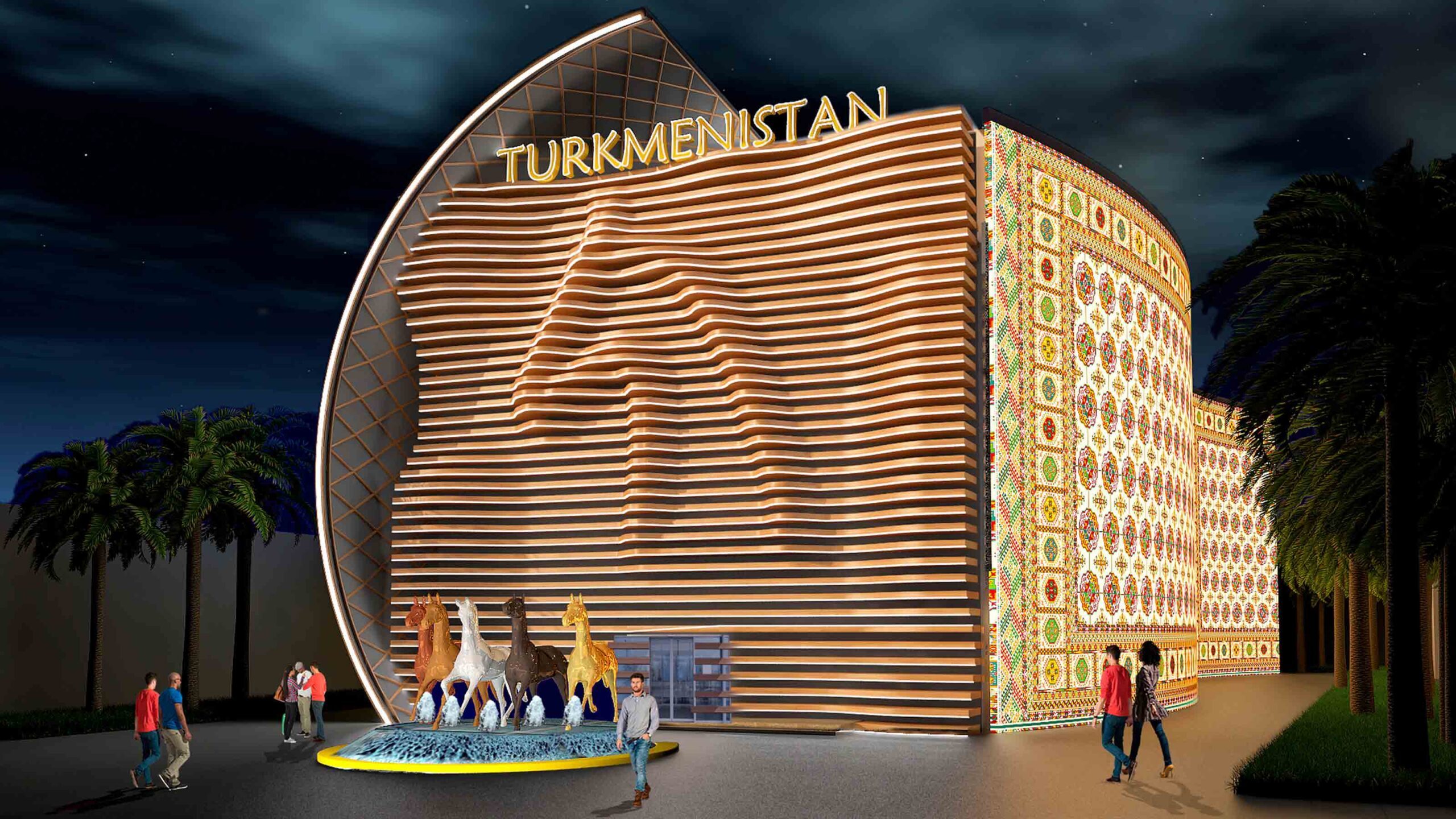 Turkmenistan pavilion